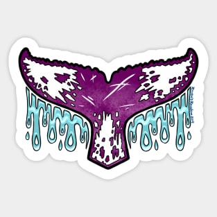 Humpback Whale Tail Sticker